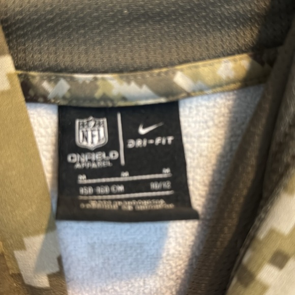 Nike Olive Tampa Buccaneers Salute To Service Therma Performance Hoodie M - Picture 4 of 5